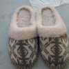 cashmere indoor slipper